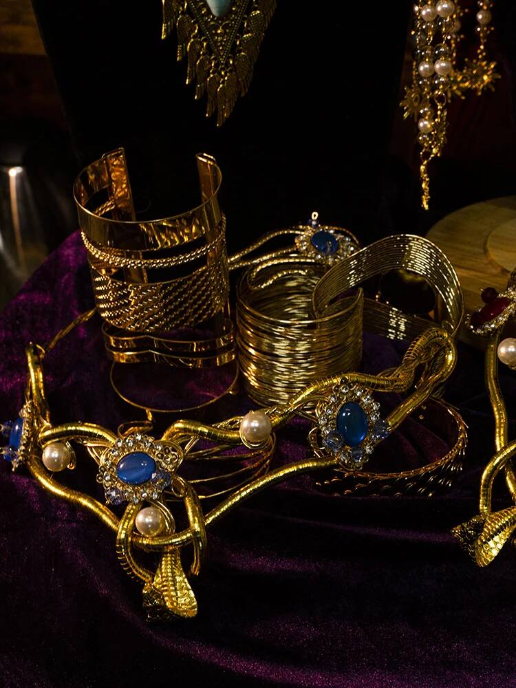 コスプレ衣装,エジプトのファラオの頭飾り,金属製のアクセサリ - Cosplay Prop Making のレビューと価格