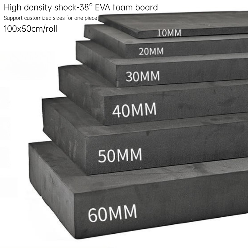 100×50cm 38 °   黒色EVAフォームシート衝撃 - Cosplay Prop Foam Board のレビューと価格