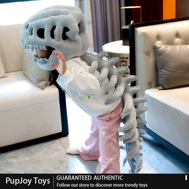 汎用恐竜の骨格を模したぬいぐるみ帽子、フルセット。面白いコス - Cosplay Fire Prop のレビューと価格