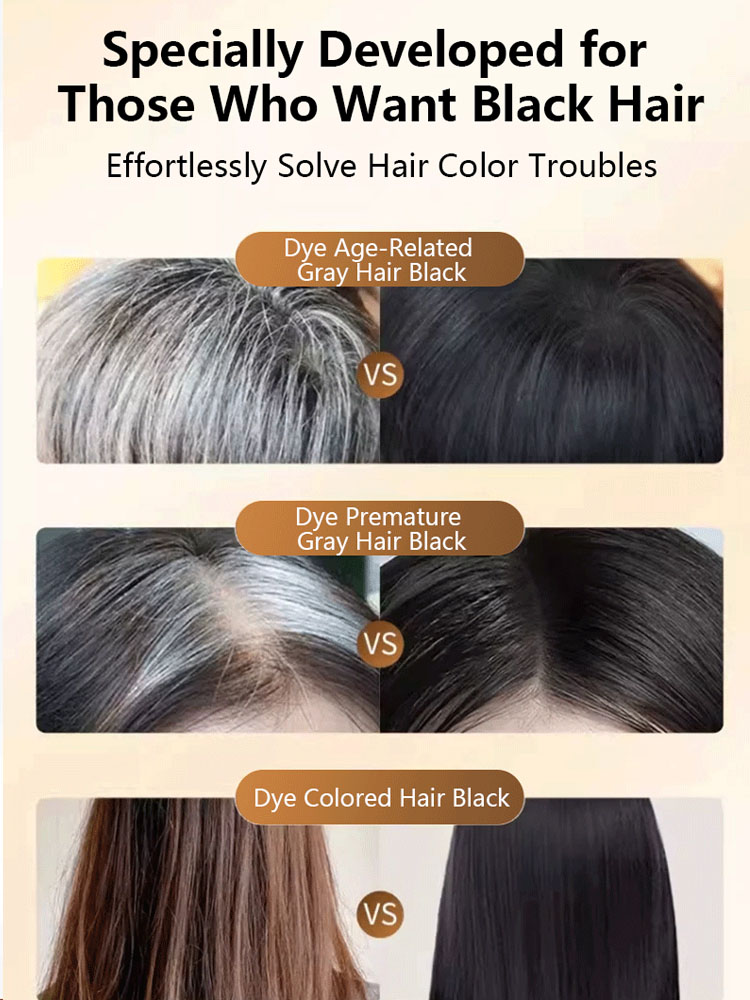 3 in 1 簡単ヘアダイシャンプー、即効性カラーリングシャ - Hair Spray Color のレビューと価格